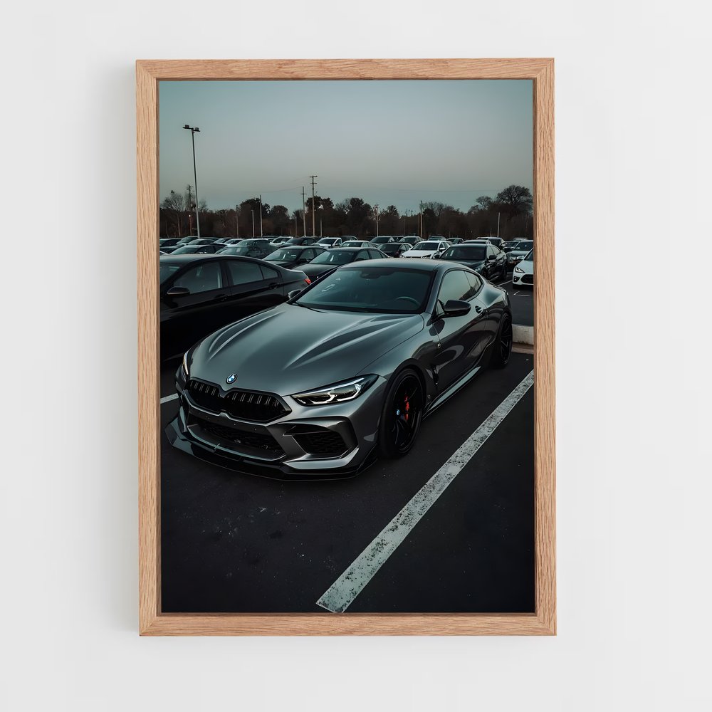 Poster BMW M8 Style (vue 4)